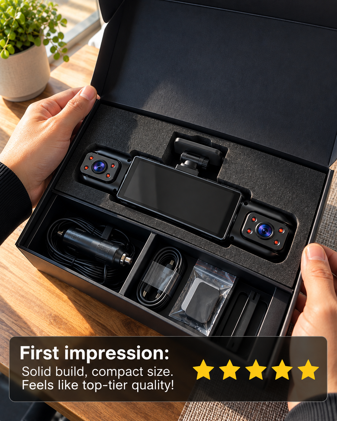 Optional High-definition Panoramic Dashcam