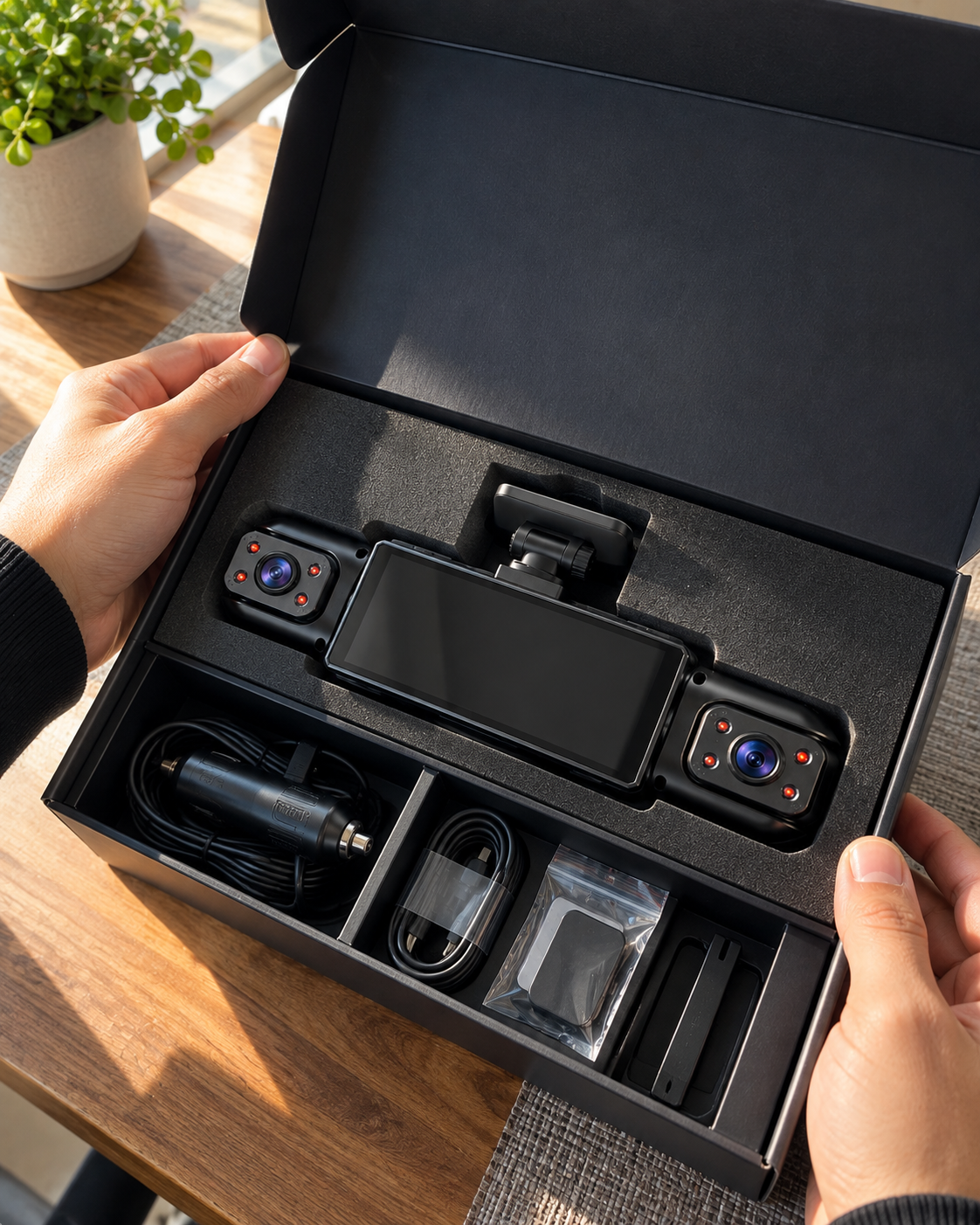 Optional High-definition Panoramic Dashcam