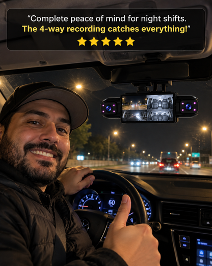 Optional High-definition Panoramic Dashcam